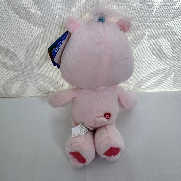 Care Bears True Heart Bear Pink Heart Multicolor Star Stuffed 2007 - Picture 3 of 6